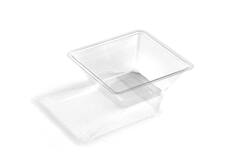 SALADEBOWL 175ml 4KANT TRANSPARANT  600st